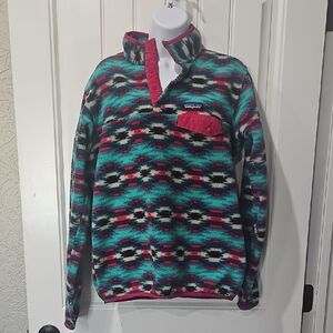 Patagonia Multicolor V-Neck Sweater
